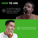 Tiege Hanley Acne Treatment For Face, Daily Moisturizing Acne Cream (0.85 Oz) - Salicylic Acid Acne Spot Treatment Helps Reduce Acne Scar - Overnight Pimple Cream Moisturizer - Zit Cream For Men