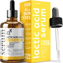 Artnaturals Lactic Acid Plus Aha Face Serum For Brightening Boost With Renewing Formula - Scars, Acne, Wrinkles - Exfoliates And Moisturizes The Skin - 1 Oz