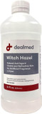 Dealmed Witch Hazel, 16 Oz. | Natural Astringent Cleans And Refreshes Skin | No Artificial Fragrance Or Dyes (Pack Of 1)
