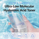 Isntree Ultra-Low Molecular Hyaluronic Acid Toner 300Ml, 10.14 Fl.Oz | Quick Absorbing | Deep Hydration & Skin Smoothing | Korean Skincare | Vegan Skincare