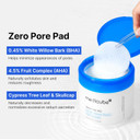 Medicube Zero Pore Pads 2.0, Dual-Textured Facial Toner Pads For Exfoliation And Pore Care With 4.5% Aha Lactic Acid & 0.45% Bha Salicylic Acid, Ideal For All Skin Types, Korean Skin Care (70 Pads)
