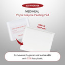 (Only Refill) Mediheal Phyto Enzyme Peeling Pad (90 Pads) - Pore Tightening Pads To Control Sebum - Vegan Gauze Pad (Only Refill) Mediheal Phyto Enzyme Peeling Pad (90 Pads) - Pore Tightening Pads To Control Sebum - Vegan Gauze Pad