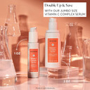 Naturium Vitamin C Complex Face Serum Jumbo, Anti-Aging Facial Treatment With Hyaluronic Acid & Vitamin E, 2 Oz
