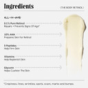 Nã£Â©Cessaire - The Body Retinol. Retinol Repair Serum + Retinol Body Lotion In One. Crepey Skin Treatment. Wrinkle + Line Prevention. 0.1% Pure Retinol + 10% Aha. 5.1 Oz