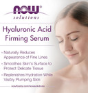 Now Solutions, Hyaluronic Acid Firming Serum, Naturally Reduces Appearance Of Fine Lines, 1-Ounce Now Solutions, Hyaluronic Acid Firming Serum, Naturally Reduces Appearance Of Fine Lines, 1-Ounce