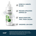 Deenti Callus Remover Gel, Extra Strength Foot Callus Remover, 8Oz Salon Grade Home Pedicure Supplies For Rough, Dry, Cracked Skin, Heavy Duty Callus Remover For Feet, Unscented