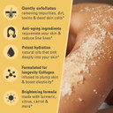 Exfoliating Body Scrub Turmeric Body Scrub And Skin Exfoliator With Collagen And Coconut Oil Gently Exfoliate Face Body Hand And Foot Scrub Moisturizing Body Skincare Products By M3 Naturals