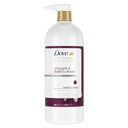 Dove Hair Therapy Conditioner Strength & Fullness Boost Strengthening Treatment For Thin, Fine Hair Sulfate Free Conditioner For 2X Visibly Fuller, Thicker Hair 33.8 Oz