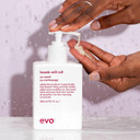Evo Heads Will Roll Cleansing Conditioner For Curly Hair - Moisturizing Curl Defining & Frizz Eliminating