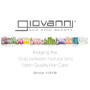 Giovanni 2Chic Ultra-Luxurious Conditioner - Calms & Smooths Curly & Wavy Hair, Silkens Tresses, Strengthens Over Processed Hair, Helps Detangle, Color Safe, Cherry Blossom & Rose Petals - 8.5 Oz