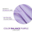 Joico Color Balance Purple Conditioner | For Cool Blonde Or Gray Hair | Eliminate Brassy Yellow Tones | Boost Color Vibrancy & Shine | Uv Protection | With Rosehip Oil & Green Tea Extract