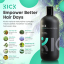 Kick Mens Conditioner - Tea Tree And Peppermint For Hair Loss - Proven High Performance Pro-Nourishing Mens Natural Anti Dandruff Treatment - 17Oz