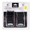 Andis 33640 Bg-Series Premium Metal Clip Comb Set - Provides Sharp Cutting Blades With Long-Lasting Performance, Available In 7 Different Sizes  Black