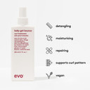 Evo - Baby Got Bounce Curl Treatment - Enhances Curls With Touchable Soft Finish - Moisturize & Reduce Dry Frizzy Hair