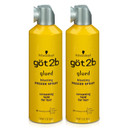 Got2B Glued Spray Wax With 2-In-1 Dual Spray Nozzle, 8 Oz
