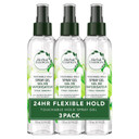 Herbal Essences Hair Spray Gel For Curly Hair, Styling Gel For Women, Touchable Hold, 5.7 Fl Oz (Pack Of 3)
