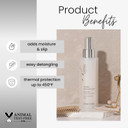 Kenra Platinum Pearl Detangler | Lightweight Conditioning Milk | Adds Moisture & Slip | Effortless Detangling & Manageability | Thermal Protection Up To 450F | All Hair Types | 5.4 Fl. Oz