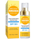 Sunscreen For Hair And Scalp, Premium Spf 30 Hair Sunscreen Spray| Protect From Harmful Uv Rays, Color Fade, And Dryness | Non-Greasy Formula