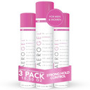 Tri Design Aerogel Hairspray - Non-Toxic Hair Finishing Spray For Styling, Volumizing And Holding Curly Hair With Flexible Hold - For Women And Men - Pack Of 3 (10.5 Oz)