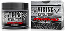 Viking Revolution Pomade For Menstyle & Finish Your Hair Firm Strong Hold & High Shine For Menã¢ÂS Styling Support Water Based Male Grooming Product Is Easy To Wash Out 4Oz Mix-Firm,Extreme,Mat