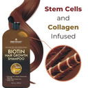 Hair Regrowth And Anti Hair Loss Shampoo 16 Fl Oz, With Dht Blockers, Collagen & Stem Cells- Daily Hydrating, Detoxifying, Volumizing Shampoo For Men And Women