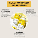 Acure Dry Shampoo - All Hair Types | 100% Vegan | Certified Organic | Rosemary & Peppermint - Absorbs Oil & Removes Impurities Without Water | 1.7 Oz