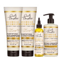Carol'S Daughter X Coco Gauff Goddess Strong Bundle: Hair Care Kit With Shampoo, Conditioner, Leave-In Treatment And Scalp Oil, 4 Items