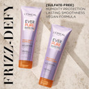 L'Oreal Paris Frizz Defy Shampoo And Conditioner Set, Frizz Control Hair Care With Marula Oil, Everpure, 8.5 Fl Oz, Set Of 2