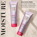 L'Oreal Paris Moisture Sulfate Free Shampoo And Conditioner Set, Hair Care For Color-Treated Hair With Rosemary Botanicals, Everpure, 1 Kit