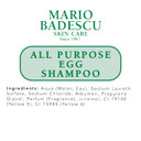 Mario Badescu All Purpose Egg Shampoo For All Hair And Skin Types | Shampoo And Body Wash That Cleanses And Nourishes |Formulated With Egg White Proteins Mario Badescu All Purpose Egg Shampoo For All Hair And Skin Types | Shampoo And Body Wash That Cleanses And Nourishes |Formulated With Egg White Proteins