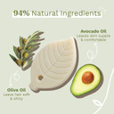 Mustela Solid Shampoo & Body Cleansing Bar For Baby, Kid & Adult - With Avocado Oil & Olive Oil - Fragrance-Free, Plastic-Free, Vegan & Biodegradable Formula - 2.64 Oz Mustela Solid Shampoo & Body Cleansing Bar For Baby, Kid & Adult - With Avocado Oil & Olive Oil - Fragrance-Free, Plastic-Free, Vegan & Biodegradable Formula - 2.64 Oz