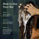 The Earthling Co. Shampoo Bar - Promote Hair Growth, Strengthen & Volumize All Hair Types - Paraben & Sulfate Free Formula With Natural, Vegan Ingredients For Dry Hair (Wild Lavender, 3 Oz)