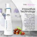 Tri Design Jojoba Oil Shampoo - Gentle Daily Use Shampoo For Women, Moisturizing Shampoo For Oily Hair, Shampoo Moisturizer For All Hair Types, Moisture Repair, 10.5 Fl Oz Shampoo