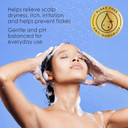 True+Real Classic Everyday Clean Anti-Dandruff Shampoo, Pyrithione Zinc 1%, Daily Use Scalp Care For All Hair Types, 14.2 Fl Oz, 1 Pk