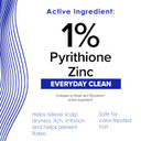 True+Real Classic Everyday Clean Anti-Dandruff Shampoo, Pyrithione Zinc 1%, Daily Use Scalp Care For All Hair Types, 14.2 Fl Oz, 1 Pk