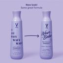 V&Co. Beauty Wavy Hair Nourishing Shampoo With Peptide Technology, 12 Oz