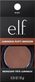 E.L.F. Luminous Putty Bronzer, Lightweight Putty-To-Powder Bronzer For A Radiant, Glowing Finish, Highly Pigmented, Vegan & Cruelty-Free, Get Glowing
