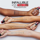L'Oreal Paris Makeup Infallible Up To 32 Hour Fresh Wear Lightweight Foundation, 510 Hazelnut, 1 Fl Oz, Packaging May Vary
