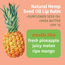 Hempz Spf 15 Lip Balm, Sweet Pineapple & Honey Melon Herbal Soothing Lip Care, For Men Or Women .44 Oz