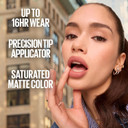 Maybelline Super Stay Matte Ink Liquid Lip Color, Moodmakers Lipstick Collection, Long Lasting, Transfer Proof Lip Makeup, Optimist, Pink, 1 Count