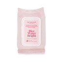 The Face Shop Rice Water Bright Makeup Remover Wipes For Face With Rice Extract, Brightening, Moisturizing, Infused With Cleansing Milk, Vegan Disposable Cleansing Facial Wipes, Korean Skin Care