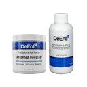 Deenti Nail Powder And Liquid Monomer Set - 4Oz Crystal Clear Acrylic Nail Powder Dip For Nails + 4Oz Nomma Plus Professional Liquid Monomer
