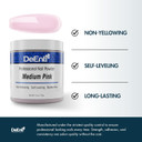 Deenti Acrylic Nail Powder, 4Oz Medium Pink Acrylic Powder Dip For Nails, Long Lasting Salon Quality, Bubble Free Professional Nail Powder For Manicure, Nail Art, Fake Nails, Nail Carving & Extensions