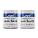 Deenti Pink & White Acrylic Nail Powder Set, Dark Pink + Bright White, 4Oz Each, Professional Nail Powder For Manicure, Nail Art, Fake Nails, Nail Carving And Extensions Deenti Pink & White Acrylic Nail Powder Set, Dark Pink + Bright White, 4Oz Each, Professional Nail Powder For Manicure, Nail Art, Fake Nails, Nail Carving And Extensions