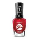 Sally Hansen Miracle Gelã¢Â, Rhapsody Red, Long Lasting, Gel-Like Formula, No Uv Lamp Needed, Red Nail Polish