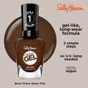 Sally Hansen Miracle Gelã¢Â, Been There, Dune That, Long Lasting, Gel-Like Formula, No Uv Lamp Needed, Brown Nail Polish