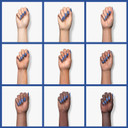 Sally Hansen Miracle Gelã¢Â, Keith Haring Draw Blue In, Long Lasting, Gel-Like Formula, No Uv Lamp Needed, Blue Nail Polish