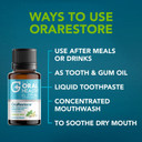 Orarestore Bad Breath Treatment For Adults Halitosis: Dentist Formulated Oral Rinse Concentrate Tooth Oil Liquid Toothpaste, Fresh Breath Mouthwash For Dry Mouth, Oral Care, Healthy Gums & Teeth 15Ml Orarestore Bad Breath Treatment For Adults Halitosis: Dentist Formulated Oral Rinse Concentrate Tooth Oil Liquid Toothpaste, Fresh Breath Mouthwash For Dry Mouth, Oral Care, Healthy Gums & Teeth 15Ml
