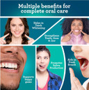 Gurunanda Coconut & Peppermint Oil Pulling (8 Fl.Oz) With Tongue Scraper - Alcohol Free Mouthwash For Fresh Breath, White Teeth & Healthy Teeth & Gums