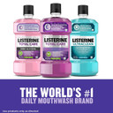 Listerine Total Care Anticavity Fluoride Mouthwash, 6 Benefits In 1 Oral Rinse Helps Kill 99% Of Bad Breath Germs, Prevents Cavities, Strengthens Teeth, Ada-Accepted, Fresh Mint, 1 L